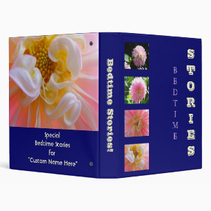 Bedtime Stories! book Custom Floral Binders Kids