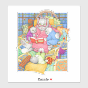 BEDTIME STORY 8" Vinyl Sticker