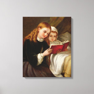 Bedtime Story Canvas Print
