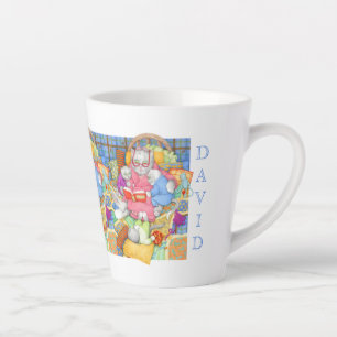 Bedtime Story Kitties Tapered Mug