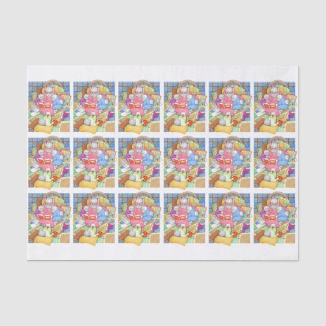 BEDTIME STORY Tissue Paper (Front)