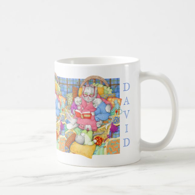 BEDTIME STORY White Mug (Right)