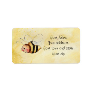Bee Address Labels