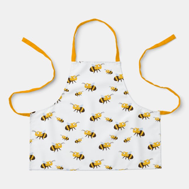 Bee All-Over Print Apron (Front)