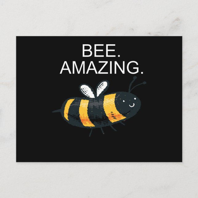 Bee Amazing, Sweet Bee Postcard (Front)