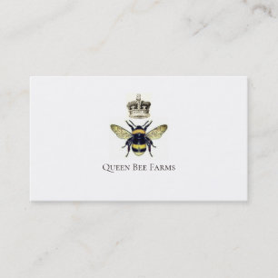 Bee And Crown Farm Beekeeper Business Card