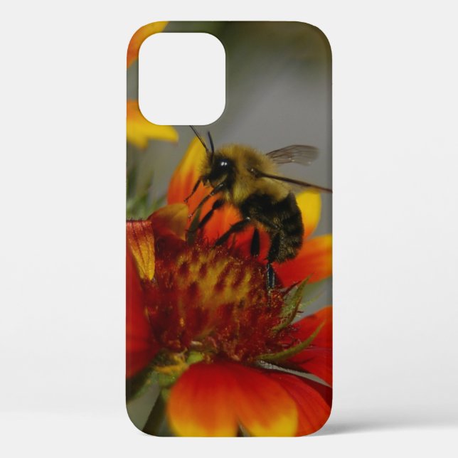 Bee and Flower Case-Mate iPhone Case (Back)
