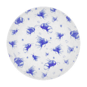 Bee and Flower Chopping Board – Unique Gift Idea