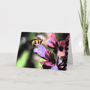 Bee and Flower gccnm Card