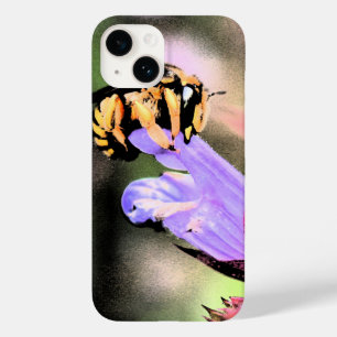 Bee and Flower ipha Case-Mate iPhone 14 Case