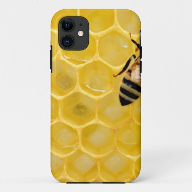 bee and honeycomb Case-Mate iPhone case (Back)