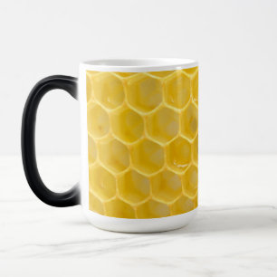 bee and honeycomb magic mug