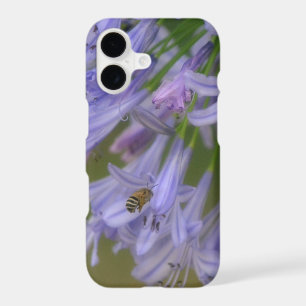 Bee and Lily Flower Pretty Nature Phone Case