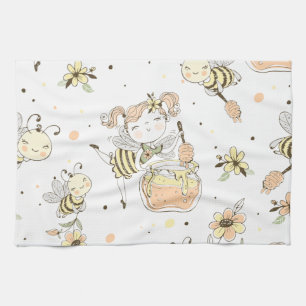 Bee Art Kitchen Towel