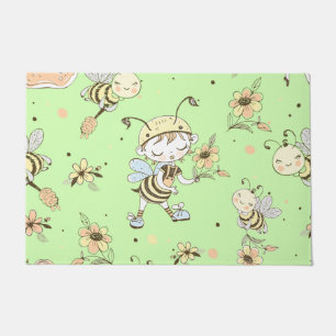 Bee Artwork Doormat