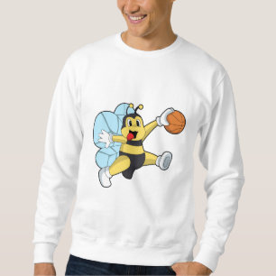 Bee as Basketball player with Basketball Sweatshirt
