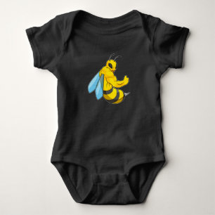 Bee as Bodybuilder Baby Bodysuit