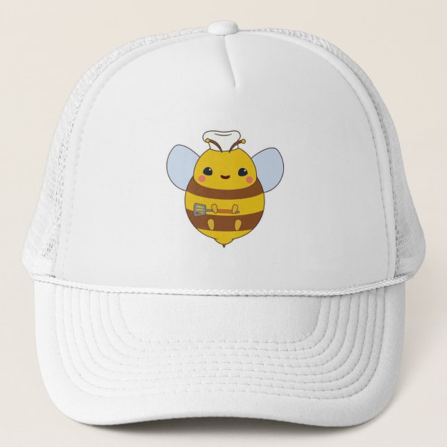 Bee as Cook with Chef's hat & Spatula (Front)