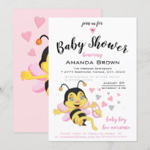 Bee Awesome Baby Girl Shower |