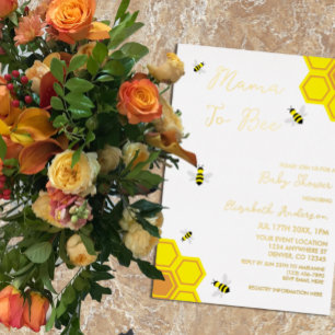 Bee Baby Shower
