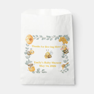 Bee Baby Shower Favor Bag 