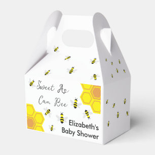 Bee Baby Shower Favor Box