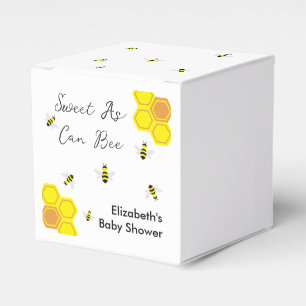 Bee Baby Shower Favor Box