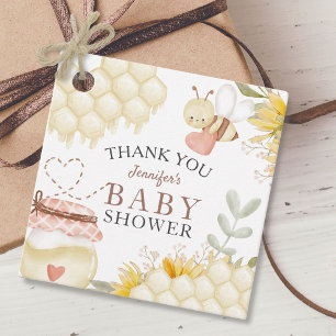 Bee Baby Shower Favour Favour Tags