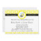Bee Baby Shower Gender Reveal Invitation
