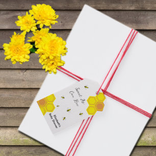 Bee Baby Shower Gift Tags