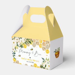 Bee Baby Shower Mommy To Bee Gender Neutral Favor Box