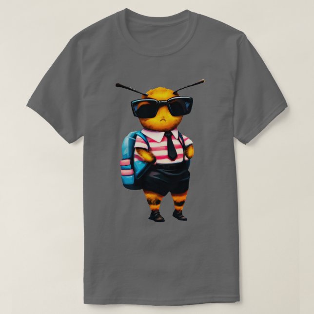 Bee back to school T-Shirt (Design Front)