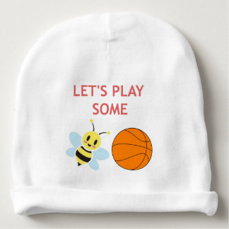 Bee Ball Baby Beanie
