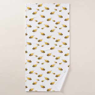 Bee Bath Towel