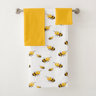 Bee Bath Towel Set