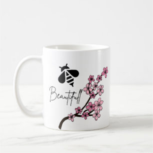 bee beautifull coffee mug