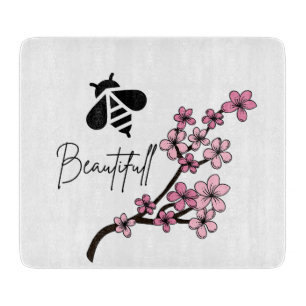 bee beautifull cutting board