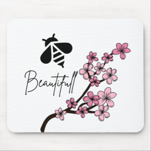 bee beautifull mouse pad