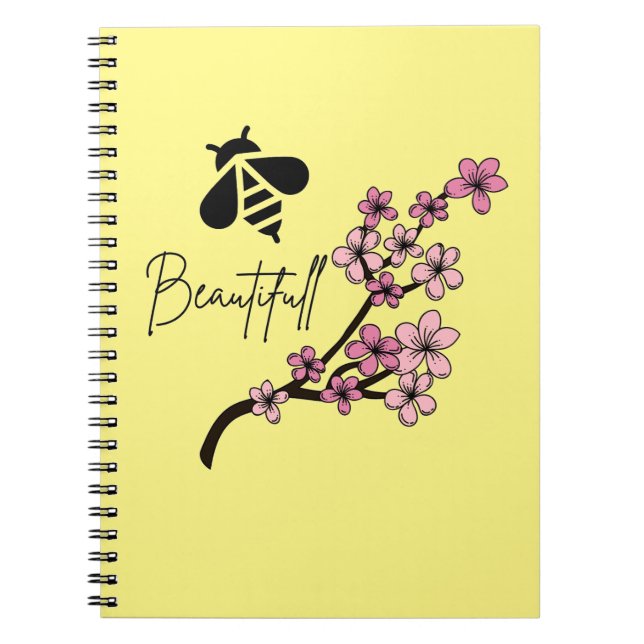 bee beautifull notebook (Front)
