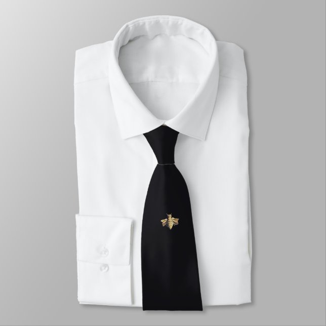 Bee - bee - black - tie (Tied)