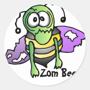 Bee bee sticker sticker Zombi