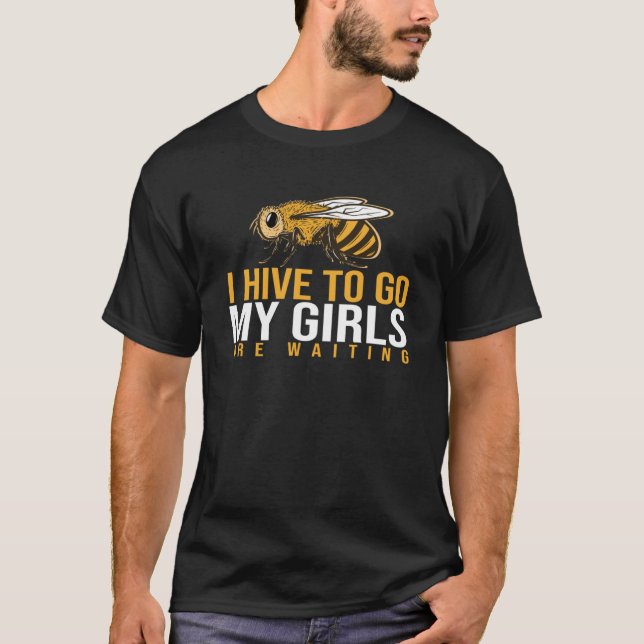 Bee  beehive beekeeping bee whisperer  beekeeper T-Shirt (Front)