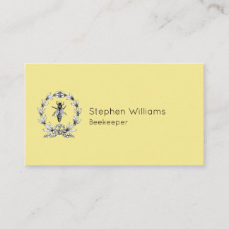 Bee BeeKeeper Honey Apairist | Queen Bee Business Card