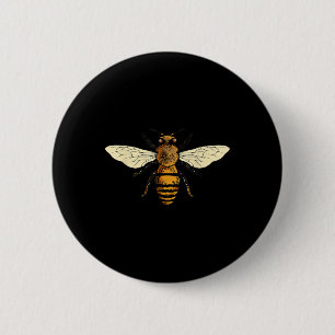 Bee Beekeeper I Bees Environmental Protection Bee 2 Inch Round Button