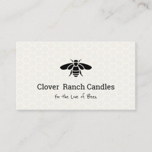 Bee Beekeeping Apairy Honeycomb Business Card