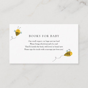 Bee Books for Baby insert card