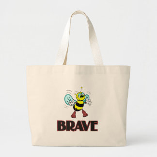 BEE BRAVE LARGE TOTE BAG