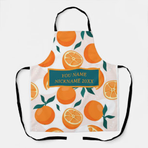 Bee Bridal shower yellow florals party Apron