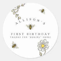 Bee Bumble Bee Birthday