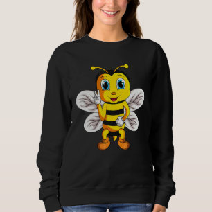 Bee Bumble Bee Boys Girls Kids Sweatshirt